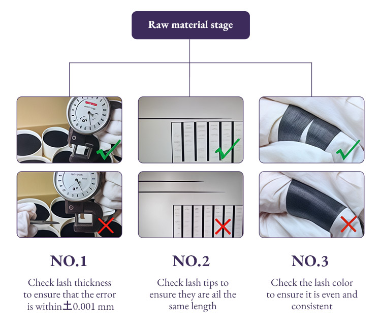 Initial lash testing and quality checks
