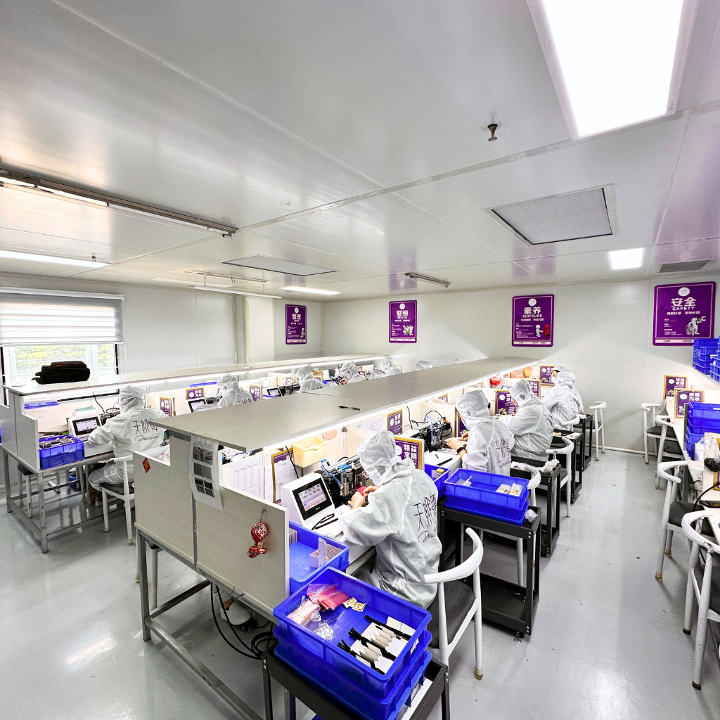 professional eyelash and tool production line