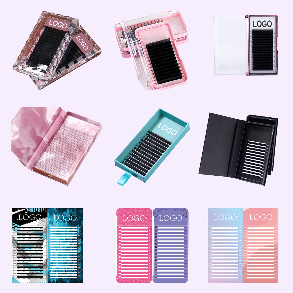 Professional eyelash packaging design and customization