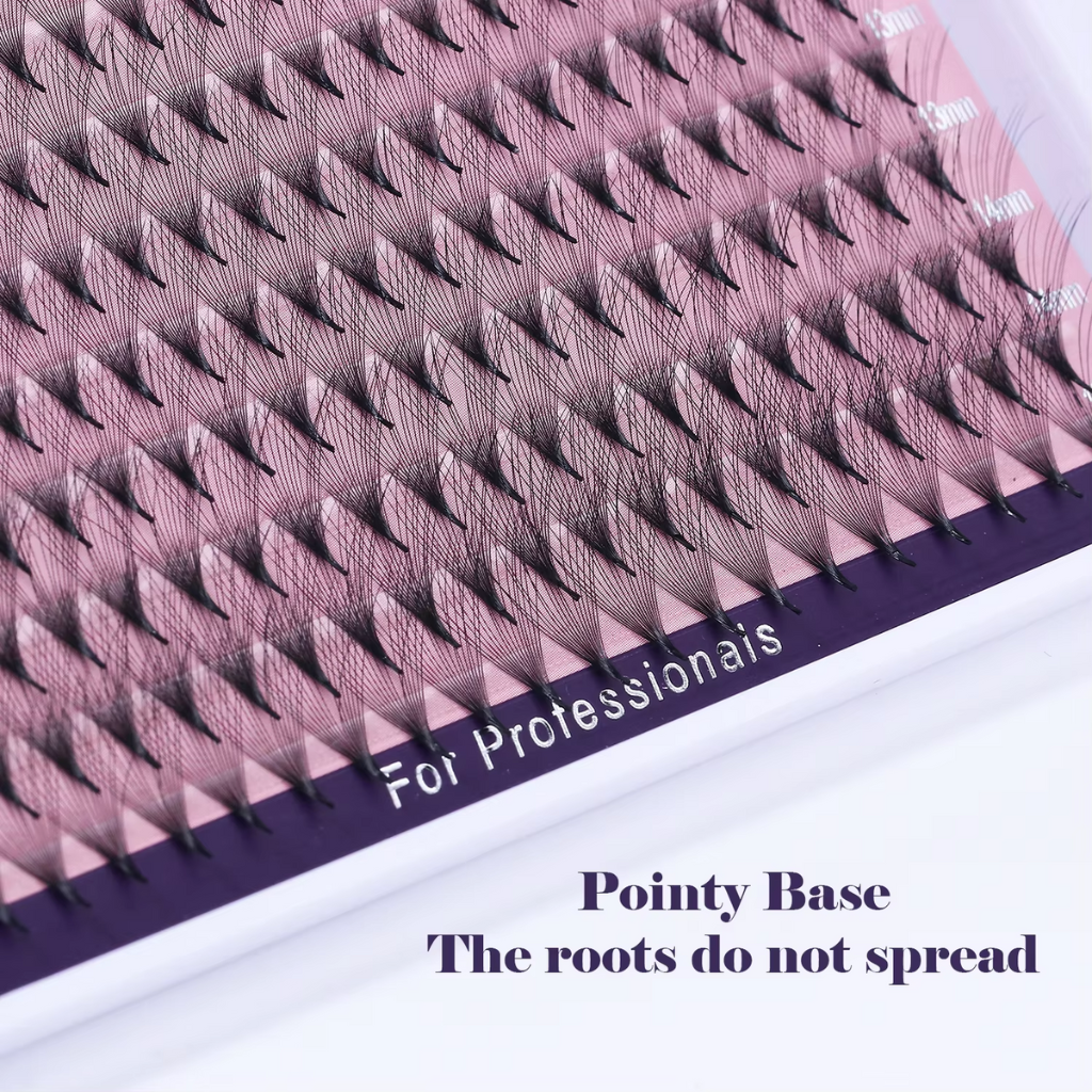 Strong base pre-made volume lash fans