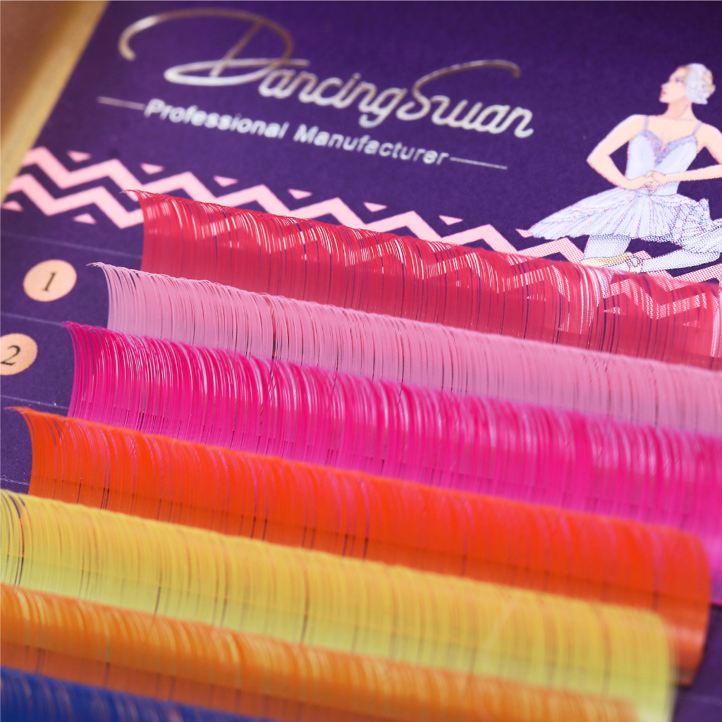 Multi-colored lashes