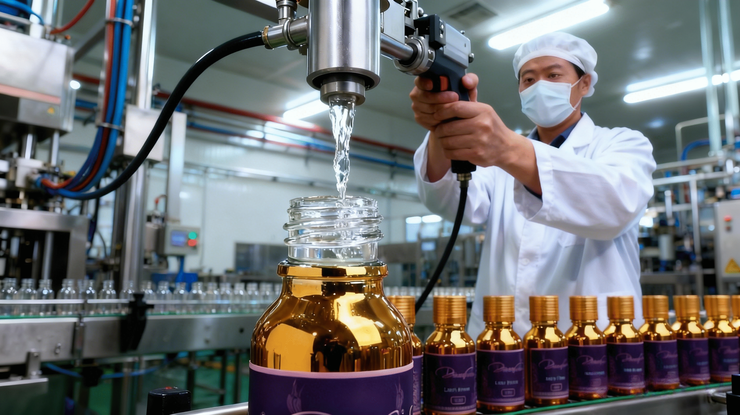 lash primer factory filling process for stable quality