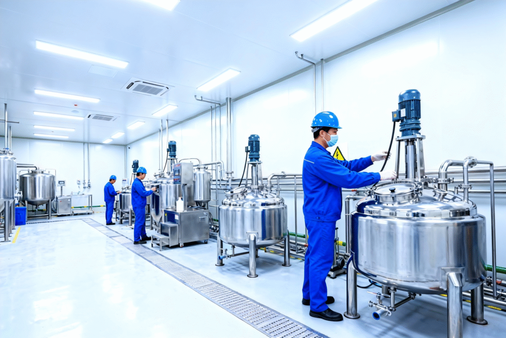 lash glue factory production process