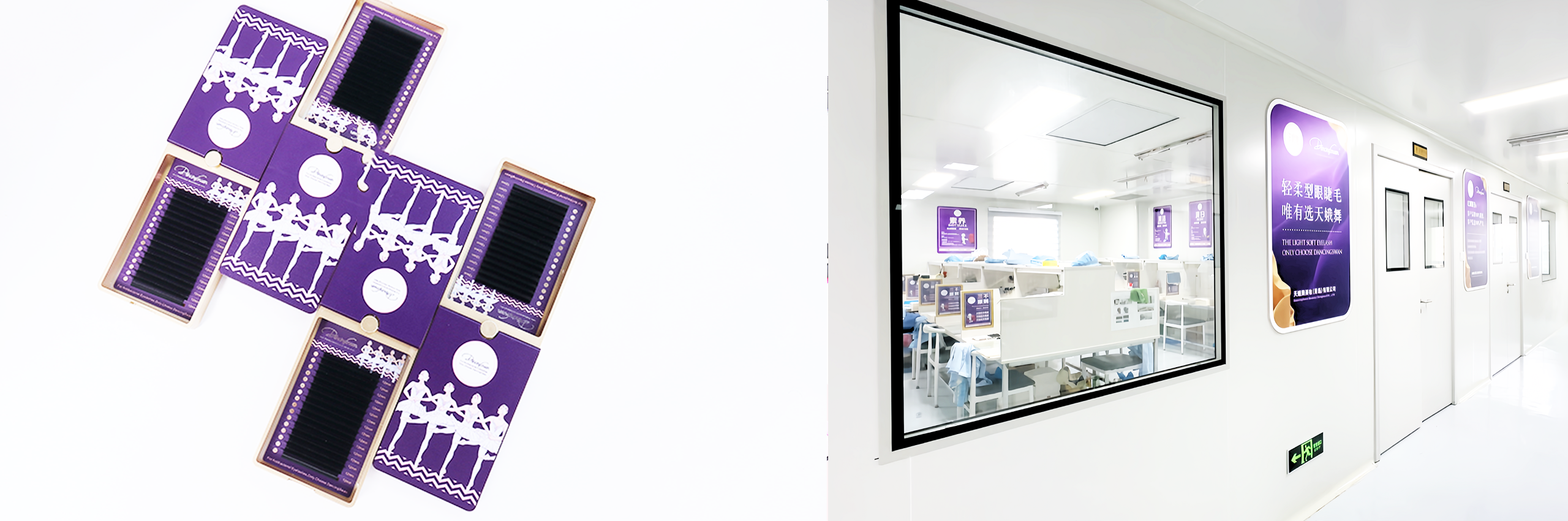 Eyelash products with factory showing low minimum order OEM customization