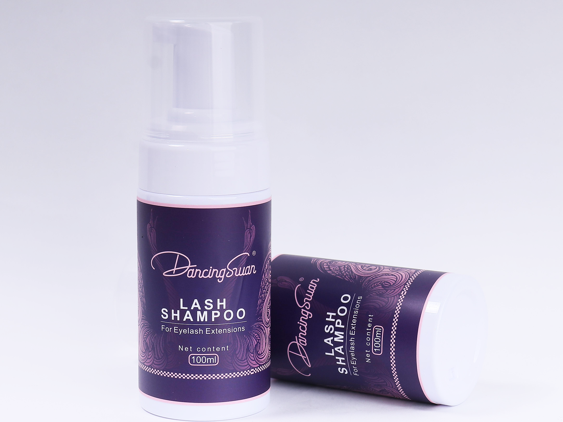 lash shampoo manufactured in OEM factory