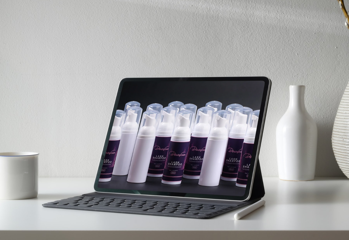 gentle eyelash extension shampoo