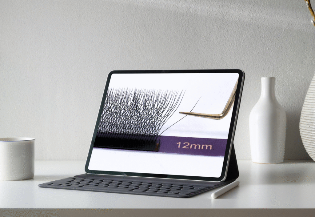 braided volume eyelash extensions