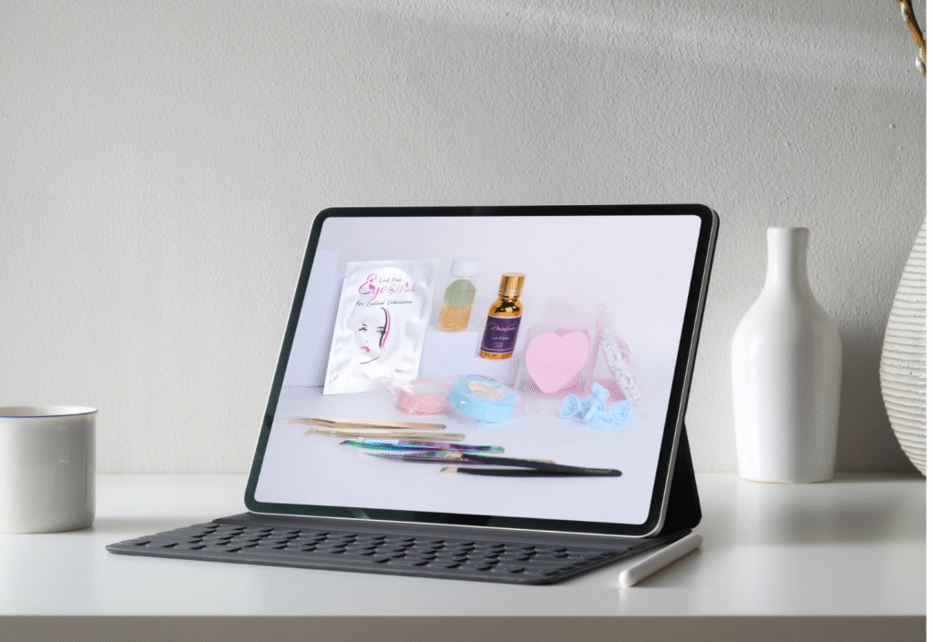 professional eyelash tools collection