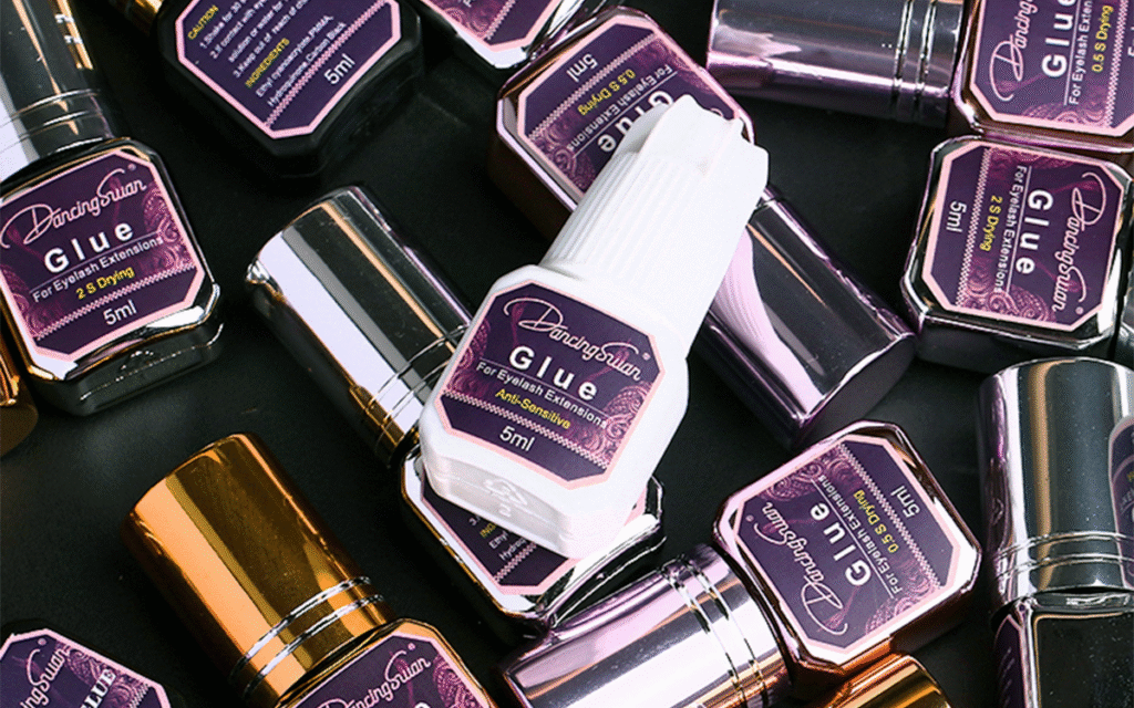 Anti Sensitine eyelash glue that reduces eye irritation