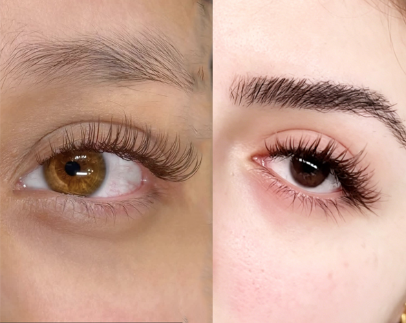Choose different lash colors based on your skin tone