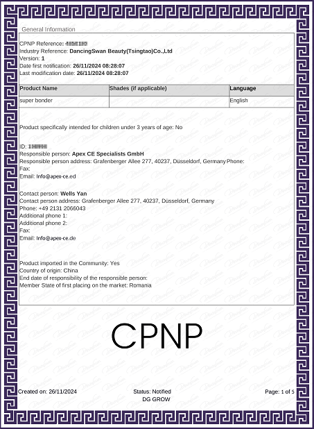 Lash Bonder CPNP