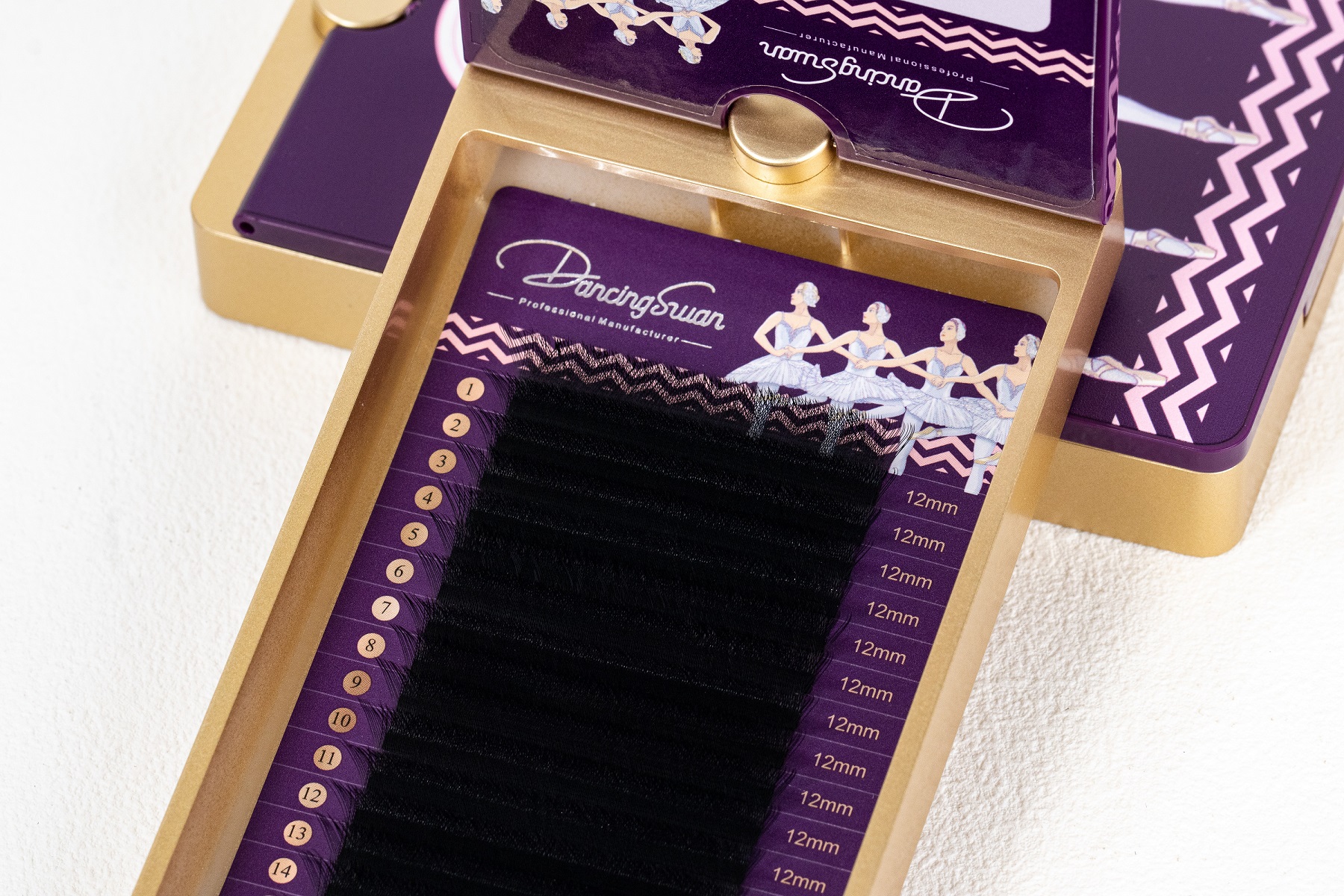 12mm 3D W Lash Trays