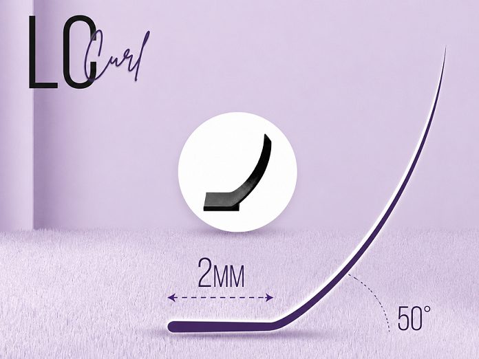 LC Curl Lash Structure